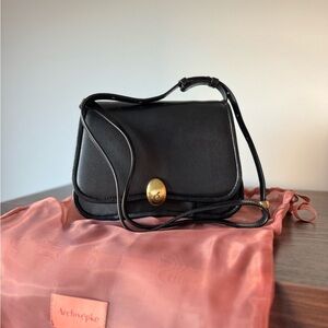 Archivepke Round Shoulder Bag  (Korean Designer)